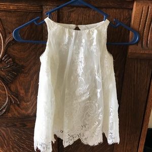 David’s Bridal flower girl dress